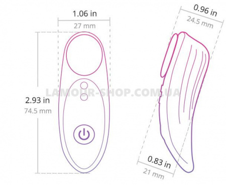 фото Смарт вібратор у трусики Lovense Ferri