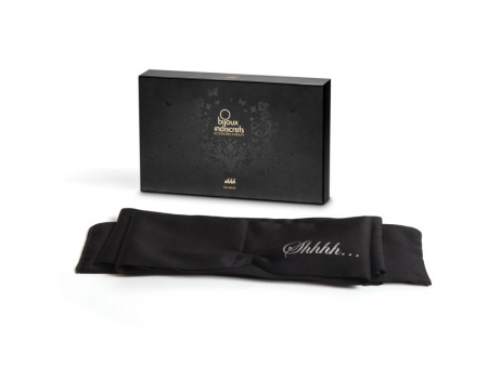 фото Повязка из сатина Bijoux Indiscrets - Shhh Blindfold