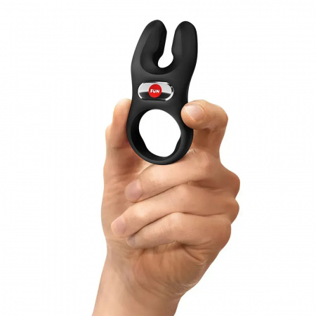 фото Ерекційне віброкільце Fun Factory NŌS PRO Black, 2 мо
