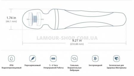 фото Смарт вібромасажер Lovense Domi 2