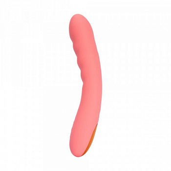 Смарт-вібратор з пульсацією Svakom Ava Neo Peach Pink, 15 режимів 