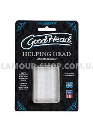 фото Мастурбатор Doc Johnson GoodHead - Helping Head ULTRASKYN