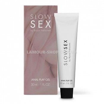 Анальний гель-мастило Bijoux Indiscrets SLOW SEX - Anal play gel Анальний гель-мастило Bijoux Indiscrets SLOW SEX - Anal play gel
