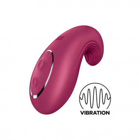 фото Вібратор Satisfyer Dipping Delight Berry