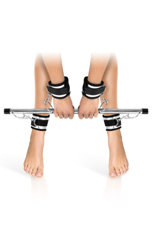 фото Фіксатор для рук та ніг Fetish Tentation Submission bar with 4 cuffs
