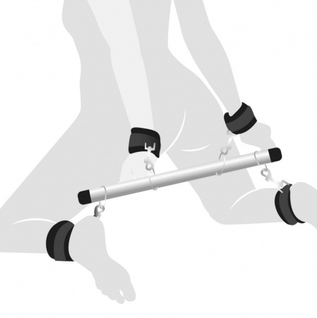 фото Колодка-розпірка для рук та ніг Art of Sex – Bondage Spreader, чорний