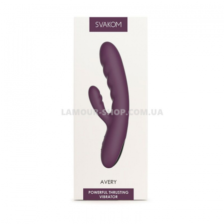фото Вібратор-кролик Svakom Avery Lilac