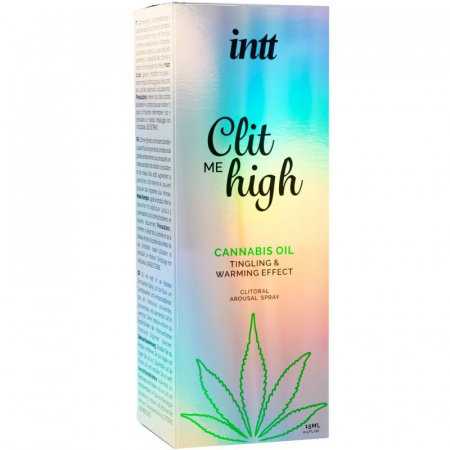 фото Збуджуючий гель для клітора Intt Clit Me On High Cannabis Oil 15 мл