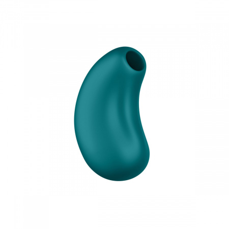 фото Вакуумний стимулятор з вібрацією Fun Factory Cherie Bottle Green