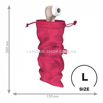 Мішечок для зберігання іграшок Satisfyer Treasure Bag L Pink