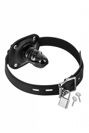 фото Кляп з маленьким фалоімітатором Fetish Tentation Penis Gag T1