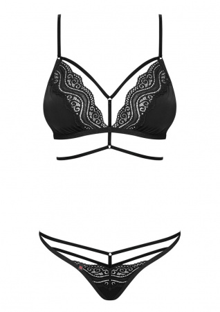 фото Комплект Diyosa Bra & Thong Black S/M