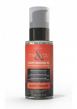 Масажна олія Sensuva Me&You (Wild Passion Fruit & Island Guava) 59 м