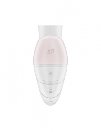 фото Вакуумний вібратор Satisfyer Supernova White, 2 положення ствола